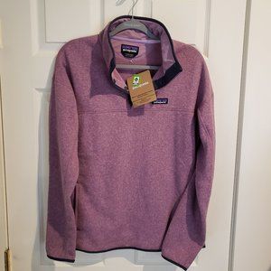 Patagonia NWT-Better Sweater Marsupial-Light Violet-Size Large